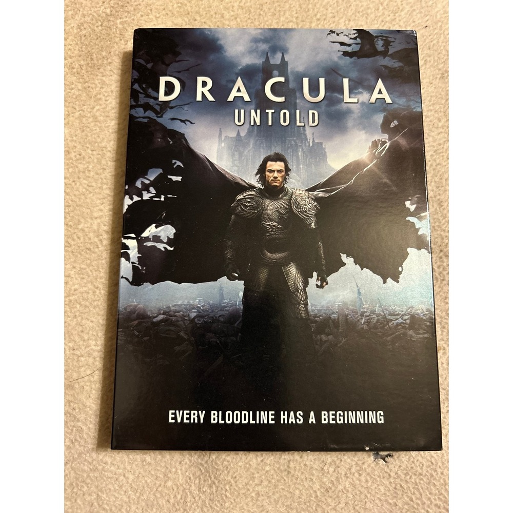Dracula‎ Untold DVD 2014 Luke Evans Action Adventure Fantasy PG-13